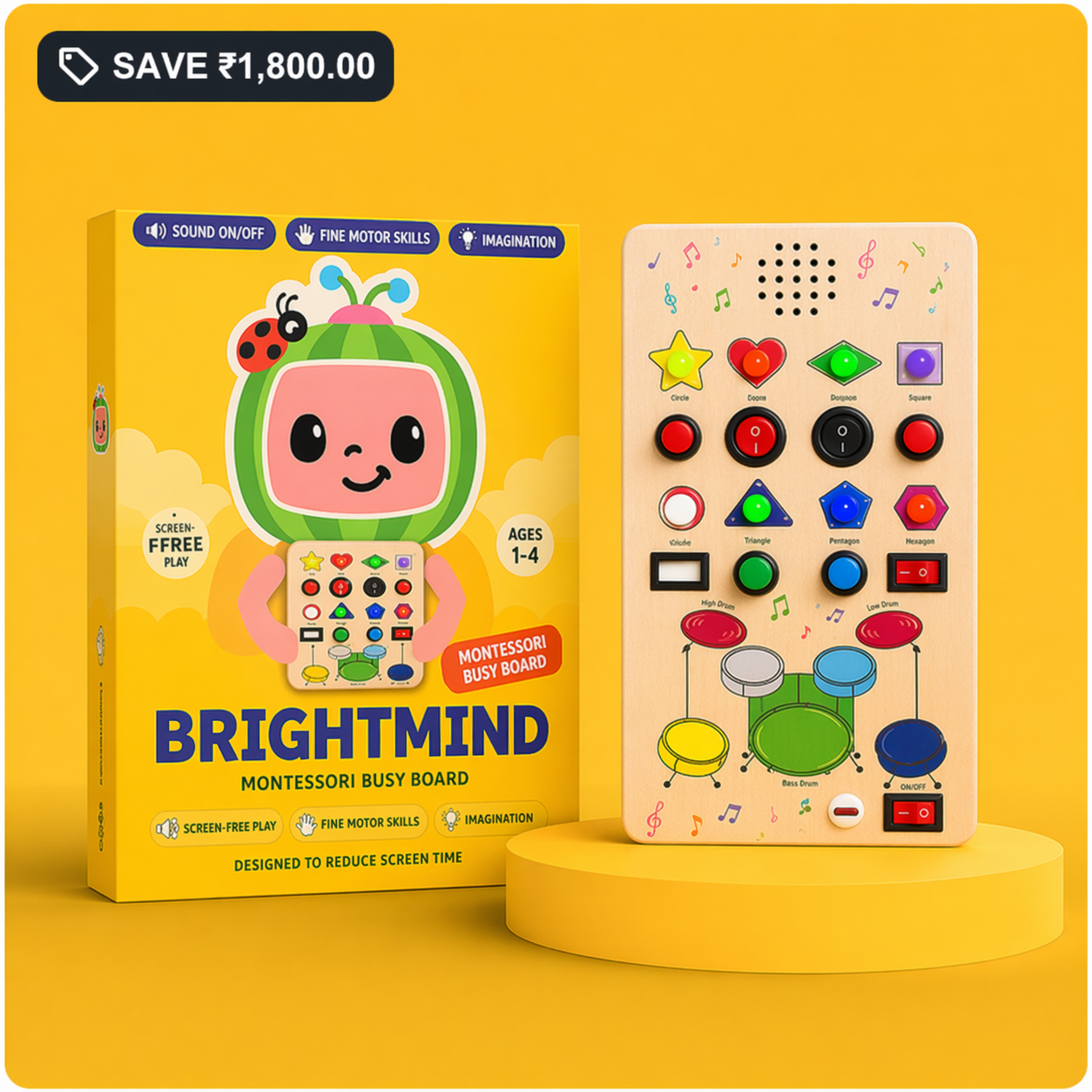 BrightMind Busy Board