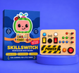 SkillSwitch Montessori Board busy board with box